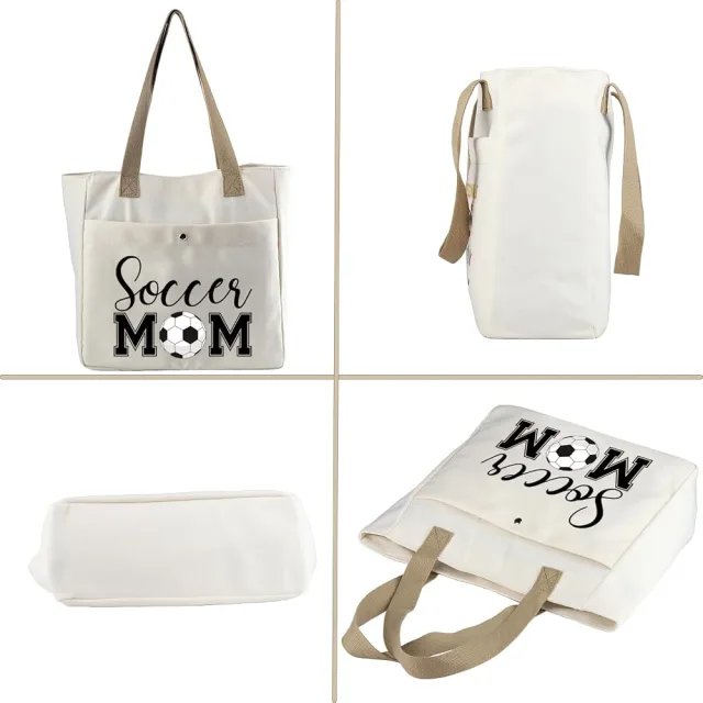 Tote Bag Soccer Mom